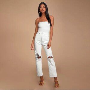 AGOLDE 90's High Rise Distressed Jeans Size Size 24